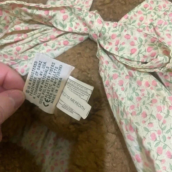 Stuffed Plush Bear 1995 Cottage Collectible Named "Meredith" in great  condition - Picture 12 of 16